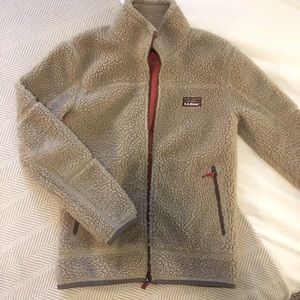 LL Bean Sherpa Jacket
